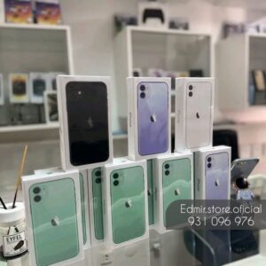 IPhone 11 📲 ⚫️Novo ⚫️Memoria 128 Gb ⚫️Bateria 100%🔋 ⚫️Cor Todas ⚫️Origem USA 🇺🇸 ⚫️Preço 280.000.00KZ ⚫️Oferta de capa e película